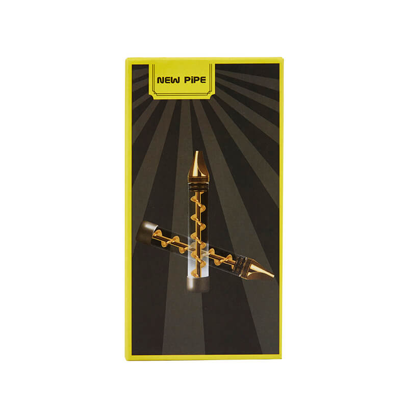 Dry Herb Vape Kit Blunt NEW PiPE Twisty Glass Bubbler Smoking Pipe-Gun