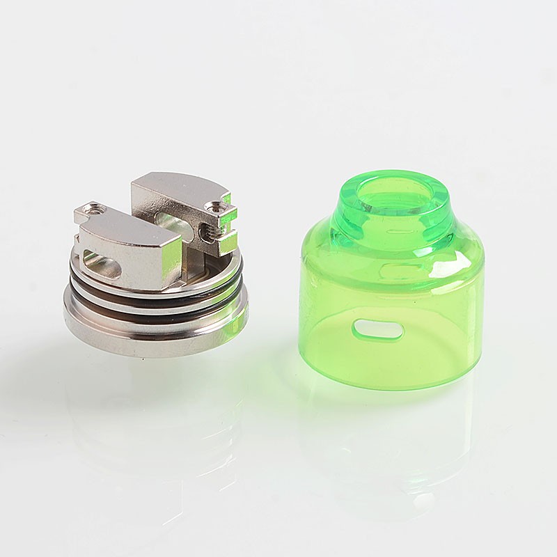 Authentic Oumier Wasp Nano Mini RDA Rebuildable Dripping Atomizer w/ BF Pin, PC + SS, 22mm Diameter