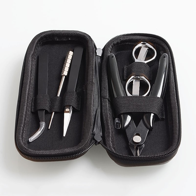 Authentic Avidartisan DIY Tool Mini Kit for Coil Building - Pliers + Tweezers + Coil Jig + Scissors