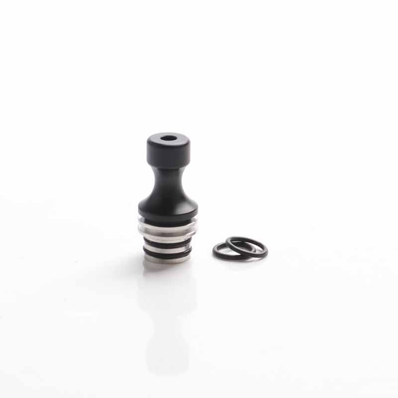 Authentic Auguse Replacement MTL 510 Drip Tip for RDA / RTA / RDTA / Sub-Ohm Tank Vape Atomizer - Black, POM, 22.7mm