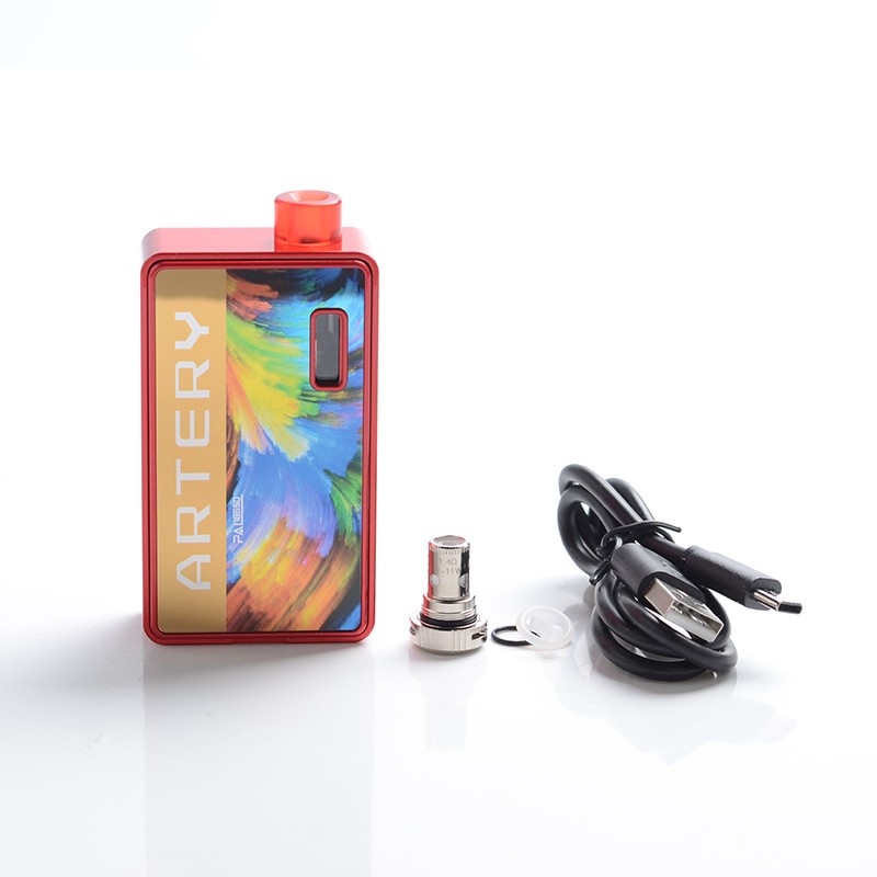 Authentic Artery PAL 60W 18650 VW Box Mod Pod System Vape Starter Kit , 3ml, 0.4ohm / 1.4ohm, 5~60W, 1 x 18650