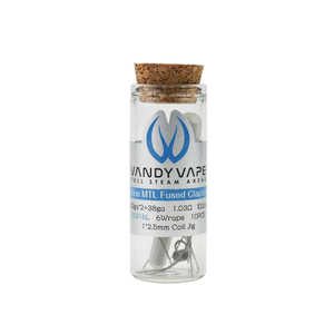 Аутентичный Vandy Vape Superfine MTL Fused Clapton проволочная катушка для Vape RBA / RDA / RTA - SS316, 1.03OHM, 30GA X 2 + 38GA (10 PCS)