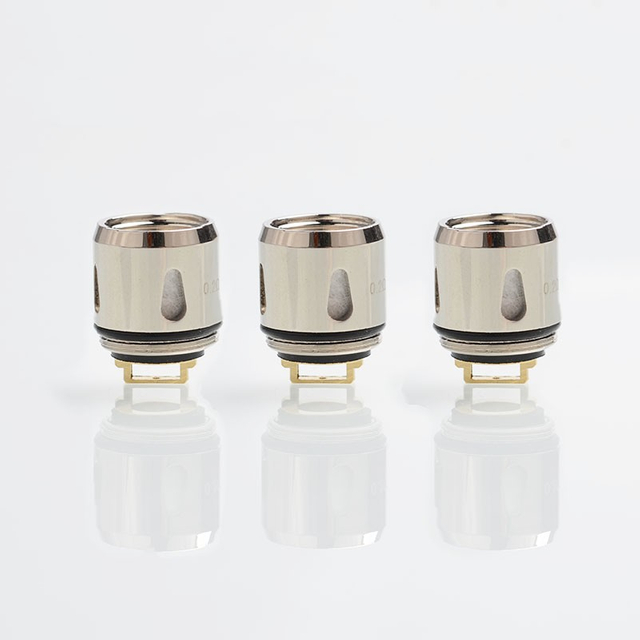 Authentic Vapor Storm استبدال Mesh Coil رأس الرحلة / الصقور الفرعية أوم - الفضة ، 0.2ohm (20 ~ 80W) (3 أجهزة كمبيوتر)
