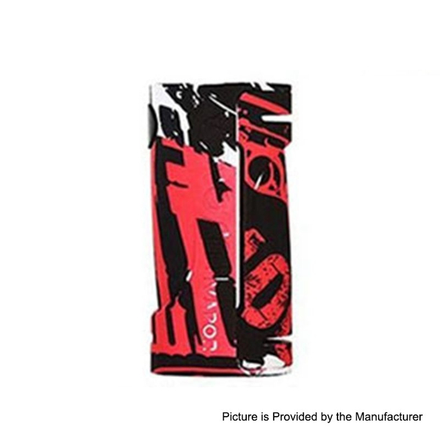 Autentico vapore Storm ECO 90W Meccanico Box Mod - Black Red, ABS