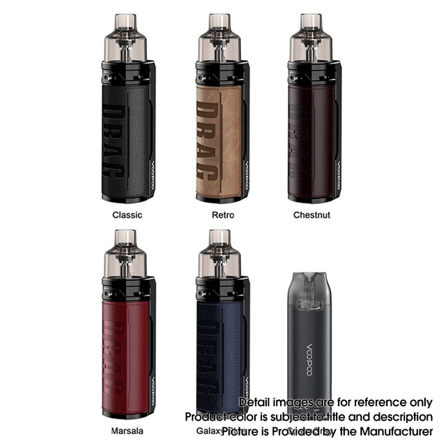 Authentic VOOPOO Drag S & Vmate Pod System Limited Edition, 900mAh / 2500mAh, 5~60W