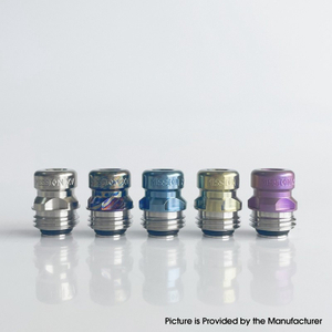 Tip Misi V2 Mini Nuke Gaya Tetes Tip untuk BB / Billet Boro Aio Mod Stainless Steel + Titanium