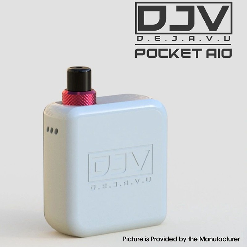 Authentic DEJAVU Pocket 40W VW Variable Wattage AIO Pod System Vape Starter Kit 5~40W, 950mAh, 2.0ml, 0.6ohm / 1.0ohm
