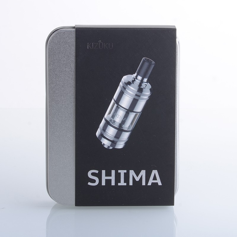 Authentic KIZOKU Shima 18mm MTL Tank Vape Atomizer 2.4ml, 0.7ohm, 18mm Diameter