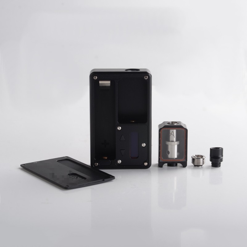 SXK BB Style 70W All-in-One VW Variable Wattage Box Mod Kit w/ USB Port 1~70W, 1 x 18650, with 2023 Logo
