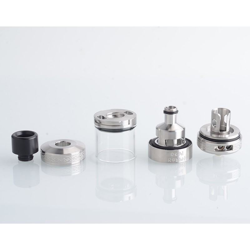 Authentic Hellvape Dead Rabbit R Tank Vape Atomizer 5ml / 6.5ml, 25.5mm Diameter