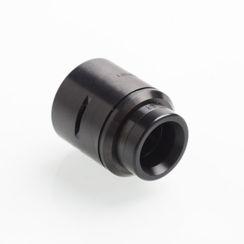 C2MNT COSMONAUT V2 Style RDA Rebuildable Dripping Atomizer w/ BF Pin - Black, Stainless Steel, 24mm Diameter