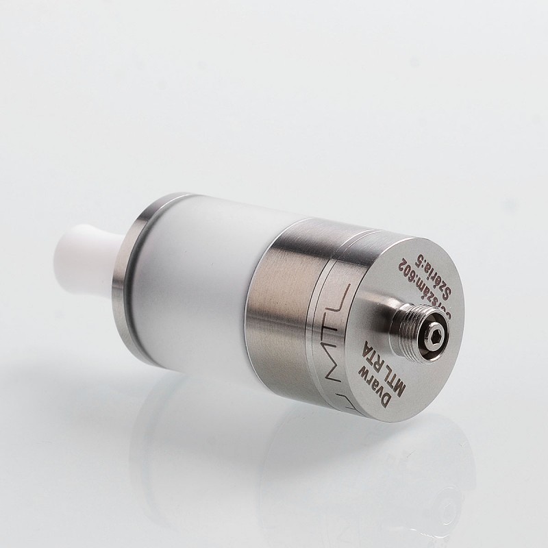 YFTK Dvarw Style MTL RTA Rebuildable Tank Atomizer - Silver, 316 ...