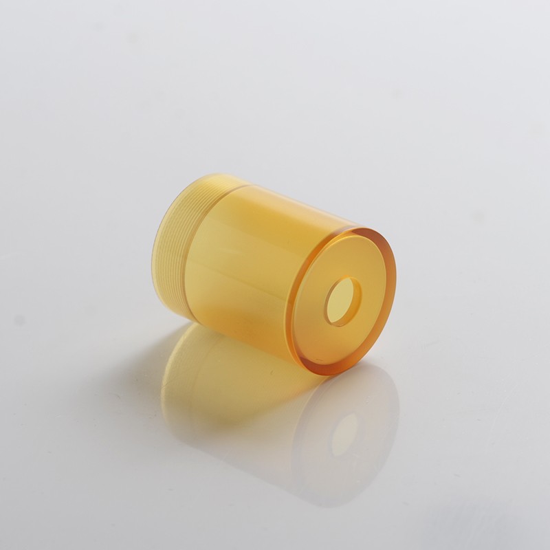 SXK Big Blind RTA Replacement PC + PEI Tank Tube + Extension Connector for Small Blind Style RTA - Brown + Translucent + Silver