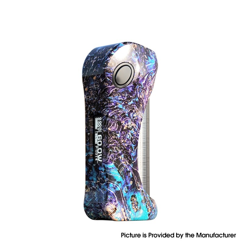 Authentic ULTRONER Alieno 60W TC VW Variable Wattage Vape Box Mod - Wood, Stabilized Wood, 1~60W, 1 x 18650, DNA 60 Chipset
