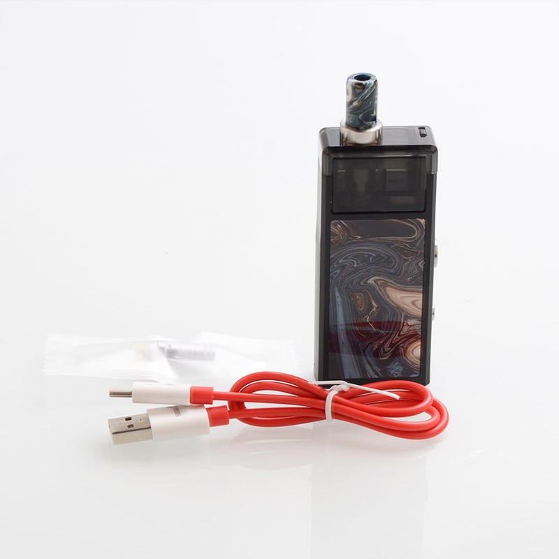 Authentic Smoant Pasito 25W 1100mAh Mod Pod System Starter Kit - Black, 3ml