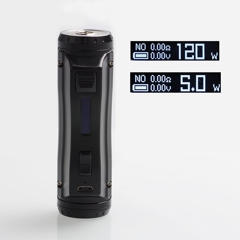 Authentic Ehpro Cold Steel 100 120W TC VW Variable Wattage Box MOD Black