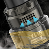 정통 Vandy Vape Kylin Mini V2 RTA 재 구축 가능한 탱크 Vape Atomizer -Frosted Grey, 3.0 / 5.0ml, 24.4mm 직경