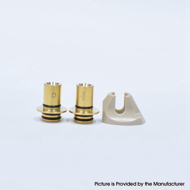 Monarchy Cyber 510 Drip Tip Set DL / MTL, 2 PCS 510 Connector