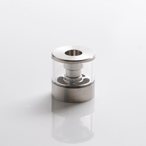 YFTK Dvarw MTL FL Facelift 22mm RTA Vape Atomizer Replacement Tank Tube Section, 3.5ml, Stainless Steel + Glass