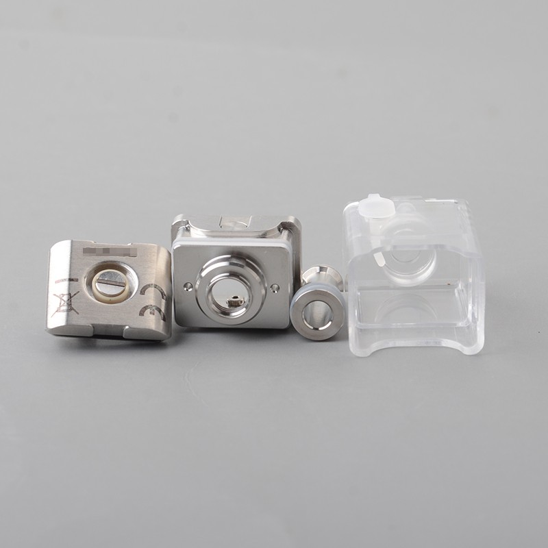 Mod di ambizioni autentiche Bishop 3 Bishop³ DOTCUBED RBA Tank per Dotaio V1 e V2 POD 316SS + PCTG, 3ML, MTL & RDL
