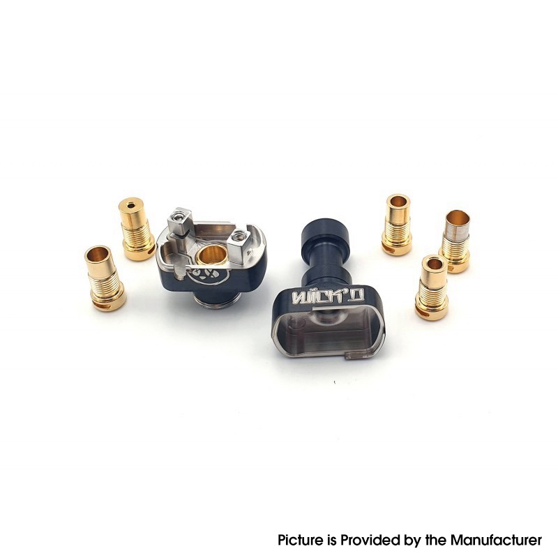 Wick'd Bridg'd Omega RBA Bridge for Boro Devices / Billet / BB Mod Kit 1.2mm, 2.5mm, 3.0mm, 3.5mm, 4.0mm