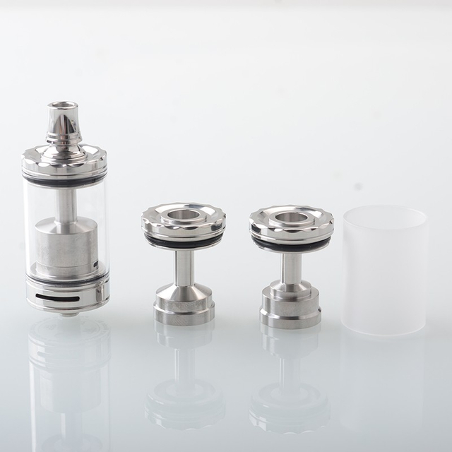 Rekavape Diplomat Style RDL RTA再構築可能なタンクアトマイザー5.7ml、2 PCSエアピン、直径23mm