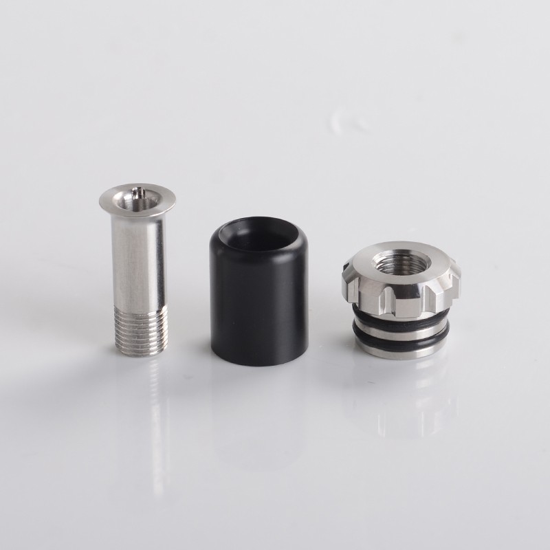 Authentic Auguse 510 Drip Tip for RBA / RTA / RDA Atomizer Stainless Steel+ PEI, 19.5mm