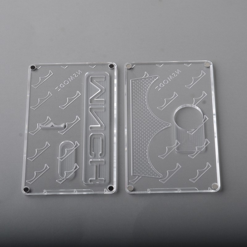 NS X Monarchy Front + Back Door Panel Plates for BB / Billet Box Vape Mod POM (2 PCS)
