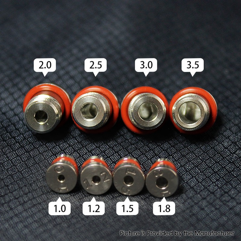 SXK VapeSnail Replacement 4 AFC Tubes + 4 MTL Pins for SXK BB / Billet Box Mod Kit - 316SS