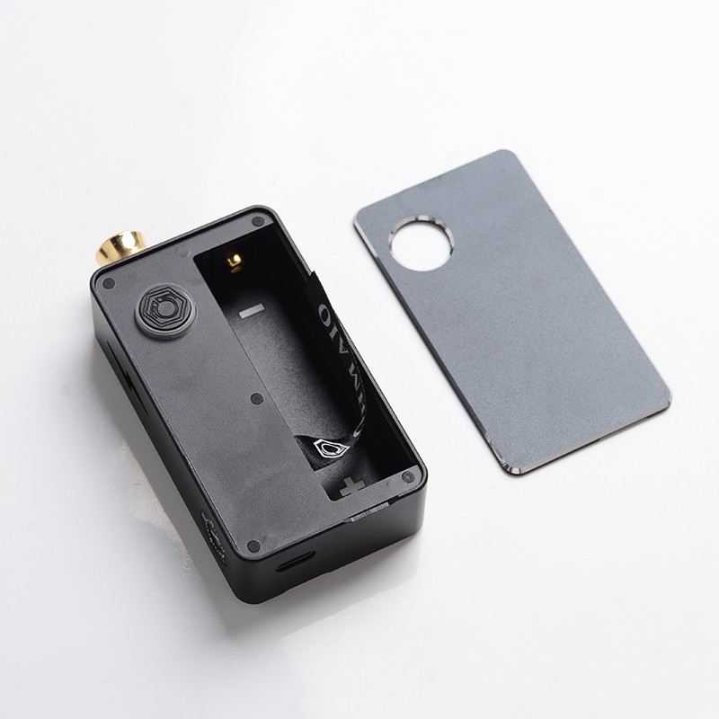 Authentic Ohm Vape AIO 42W Box Mod Pod System Starter Kit - Black, 1 x 18650