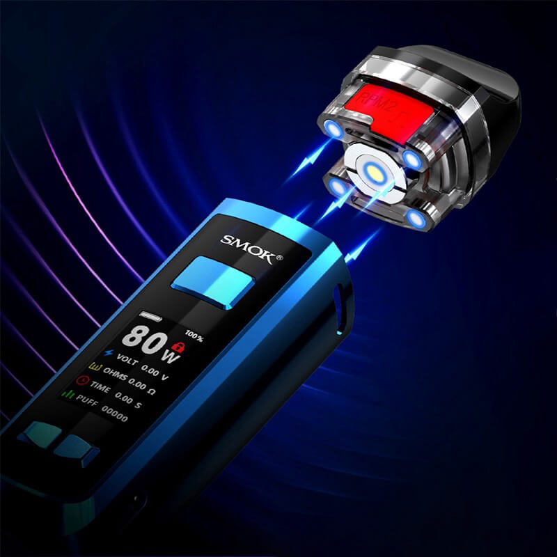 Authentic SMOKTech SMOK RPM 2S 80W VW Pod System Vape Mod Kit 1~80W