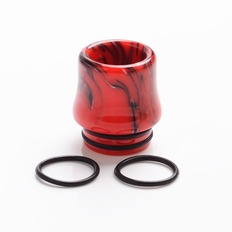 Authentic Reewape AS268 810 Replacement Drip Tip for SMOK TFV8/TFV12 Tank/Kennedy/Battle/Reload RDA Resin, 17.5mm