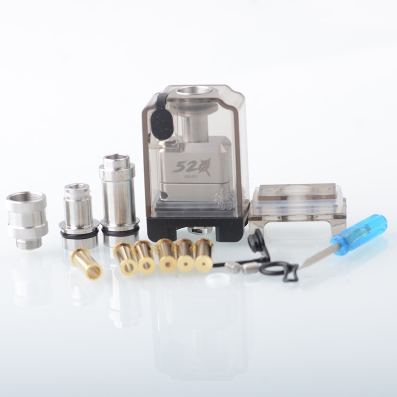 Autentico serbatoio Cthulhu 520 per Boro Kit / Cthulhu AIO / Billet BB Box Mod 4,2 ml, 0,8 / 1.0 / 1.5 / 2,0 / 2,5 / 3,5 mm