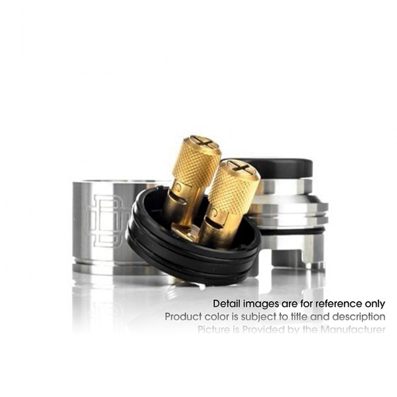 Authentic Augvape DRUGA 2 BF RDA Rebuildable Dripping Vape Atomizer, Aluminum + SS, 24mm Diameter