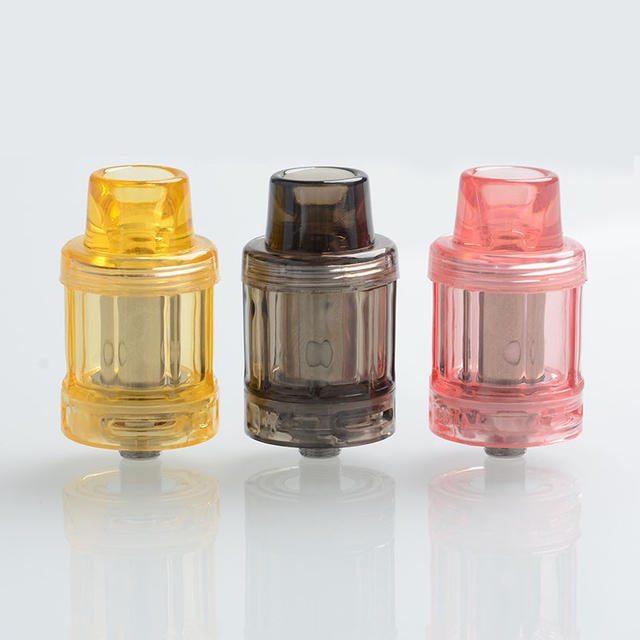 أصيل Vapor Storm d11 clateromizer دبابة قابلة للتصرف - Golden + Pink + أسود ، معدني + بلاستيك ، 3.5 مل ، قطر 24 ملم (3 أجهزة كمبيوتر)