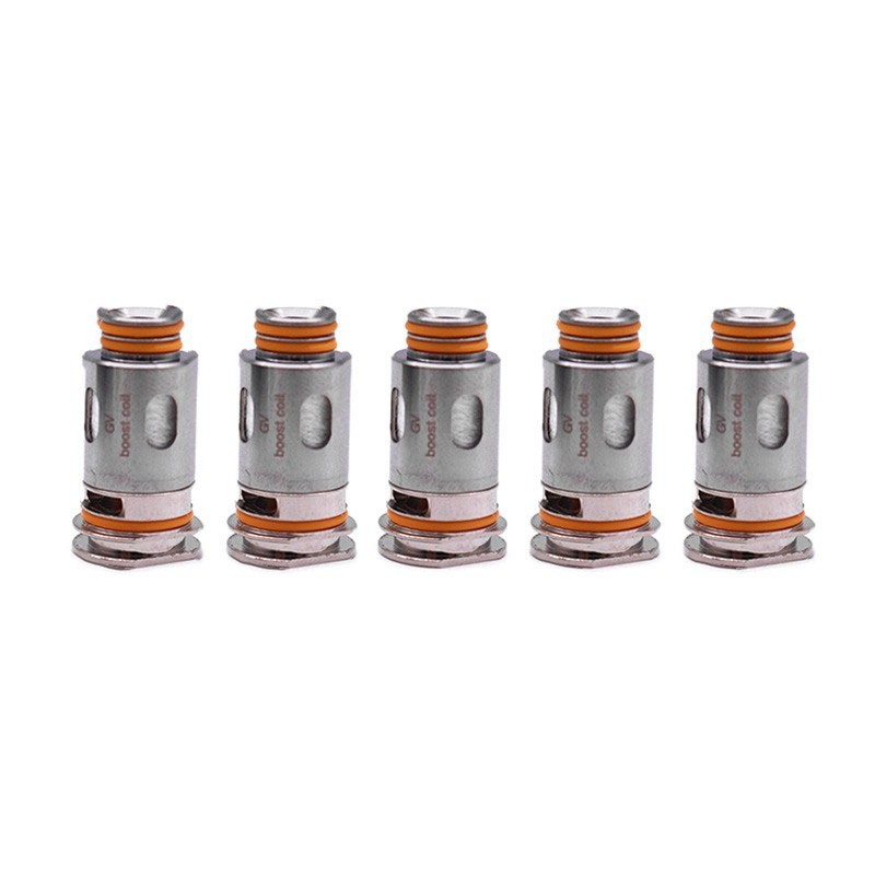 Authentic GeekVape Aegis Replacement Coil for Aegis Boost Kit / Pod - Silver, 0.4ohm (5 PCS)