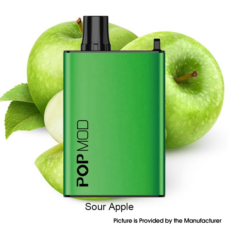 Authentic YUMI POPMOD 4500 Puffs Rechargeable Disposable Kit 700mAh 12ml 50mg