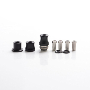 SXK Mission Tips Integrated Whistle Style Drip Tip Mouthpiece + Base for SXK BB Box Mod 20x13mm + 18x15mm +18x13mm