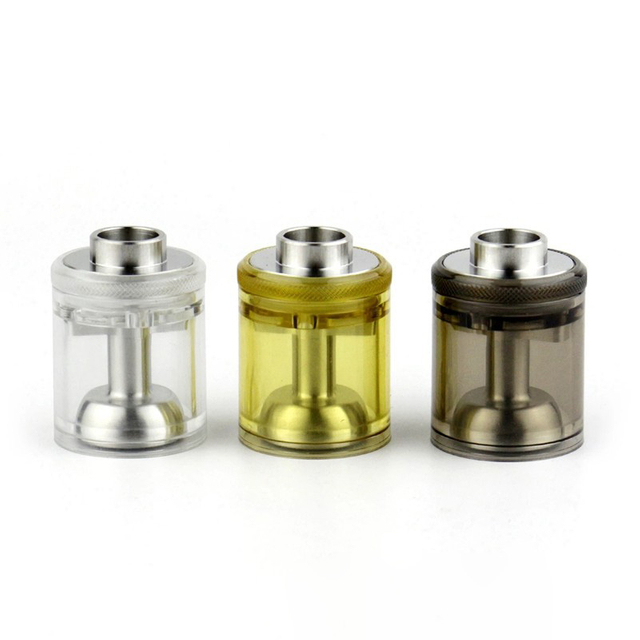 BP Mods Pioneer MTL / DL RTA 교체 짧은 명확한 탱크 키트, 2.8ml, PCTG + 스테인리스 스틸