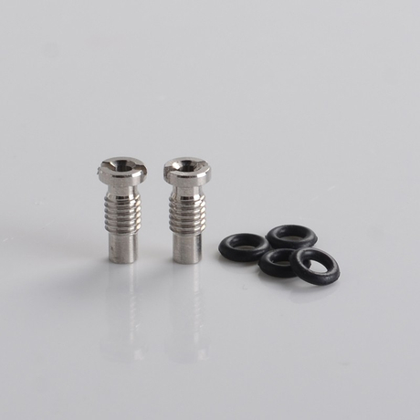 Authentic Auguse Era Pro RTA Replacement SS Airflow Pin Set - 1.8mm, 316 Stainless Steel (2 PCS)