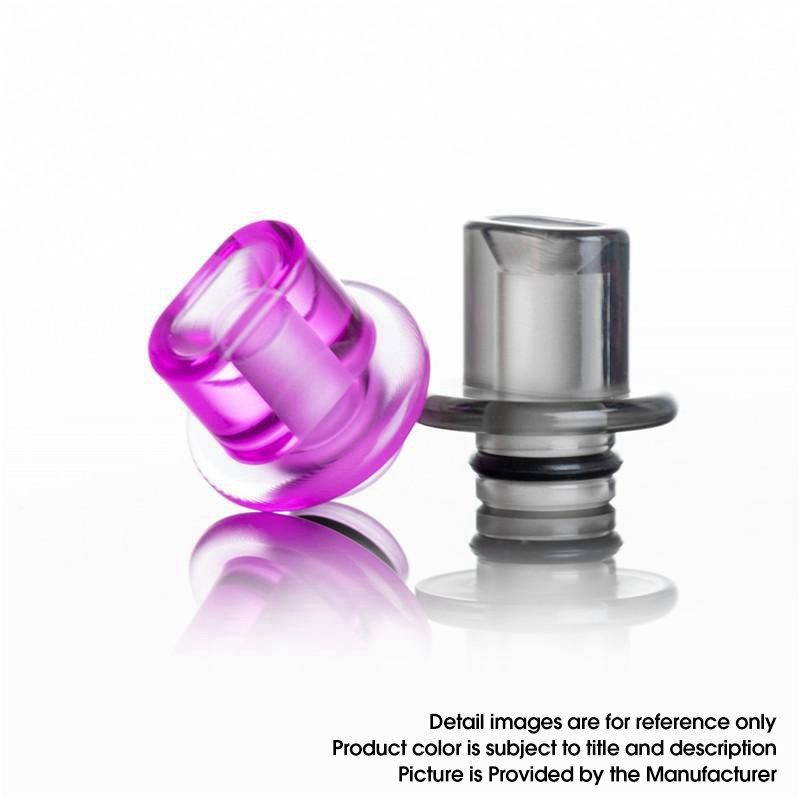 Authentic Reewape RS333 510 Drip Tip for RBA / RTA / RDA Atomizer Acrylic (1 PC)