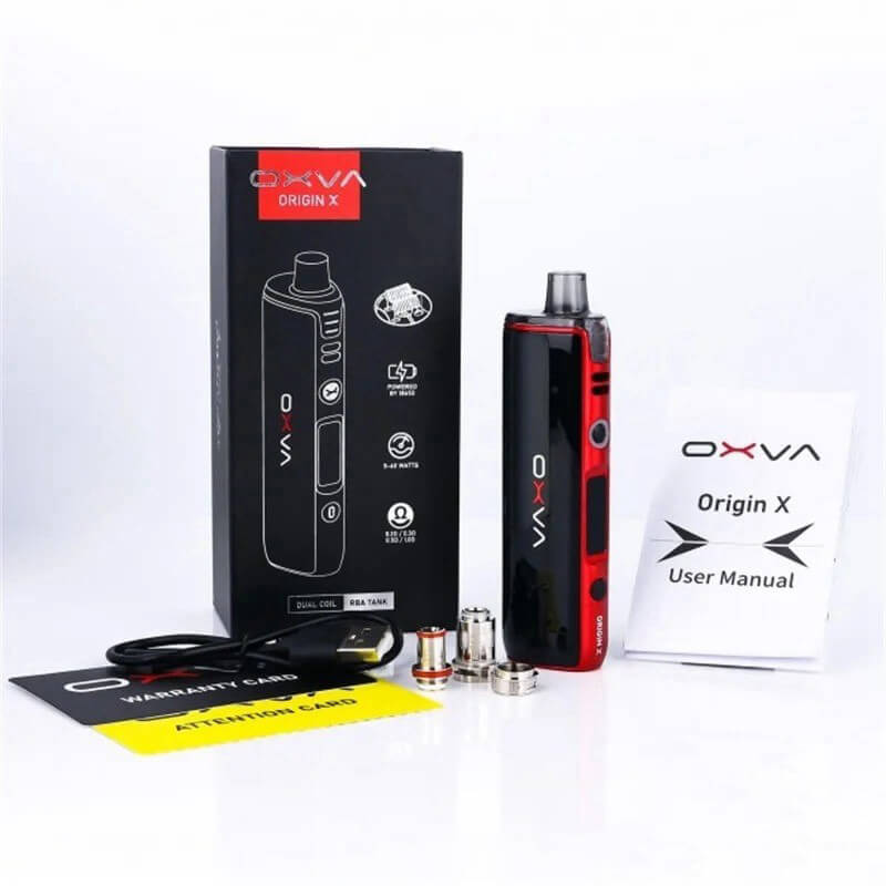 Authentic OXVA Origin X 60W VW Pod System Mod 5-60W Vape Kit
