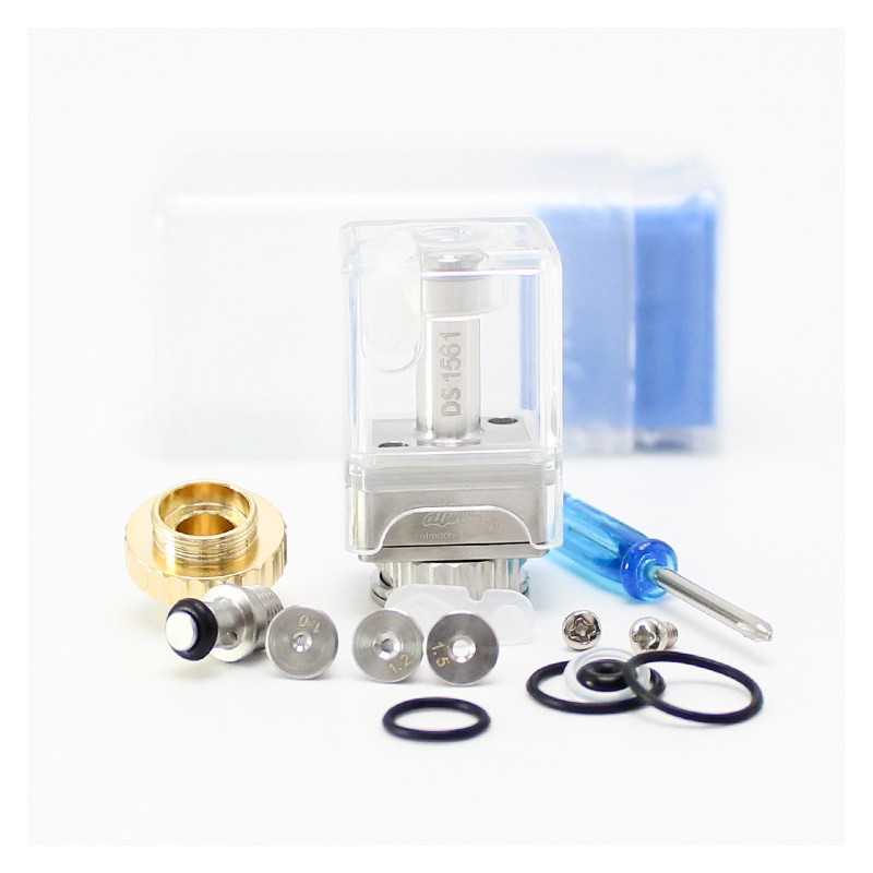 SXK Dotshell Rebuildable Tank RBA w/ 3 MTL Pin for dotAIO Portable AIO Pod System Vape Kit PCTG 1.0mm + 1.2mm + 1.5mm