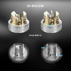 정통 Vandy Vape Kylin Mini V2 RTA 재 구축 가능한 탱크 Vape Atomizer -Frosted Grey, 3.0 / 5.0ml, 24.4mm 직경