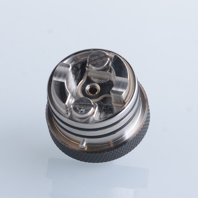 Flash-e-Vapor FEV BF-1 Style RDA Rebuildable Dripping Atomizer w/ BF Pin Stainless Steel, 23mm Diameter