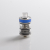 Authentic Auguse Khaos RDTA Rebuildable Dripping Tank Vape Atomizer w/ BF Pin - Full Black, SS + Glass / PC, 22mm, 2.0ml